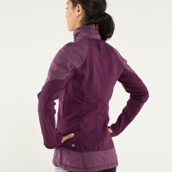 Lululemon Can't Stop Jacket, Plum, Size 2/4 - Picture 3 of 9